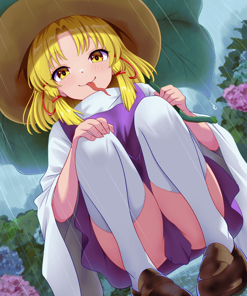雨待ち諏訪子さま
