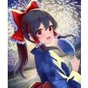 夏夜の微笑み