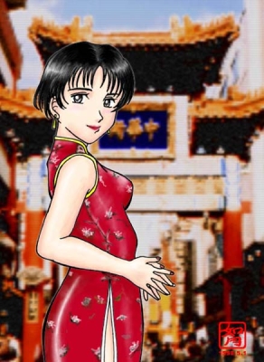 チャイナ服の女の子（その１）