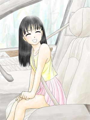塾帰りの女の子