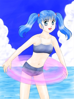 水着姿の女の子（その２）