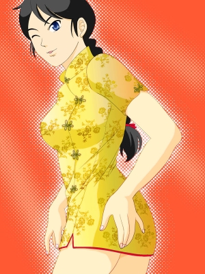 チャイナ服の女の子（その６）