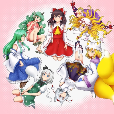東方人気投票投票キャラ達