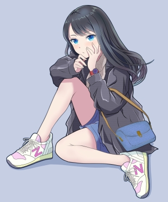 スニーカー少女