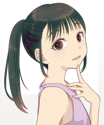 ポニーテール少女