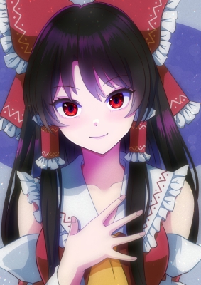 かっこかわいい霊夢さん