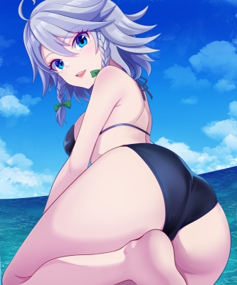 十六夜咲夜は泳ぎたい