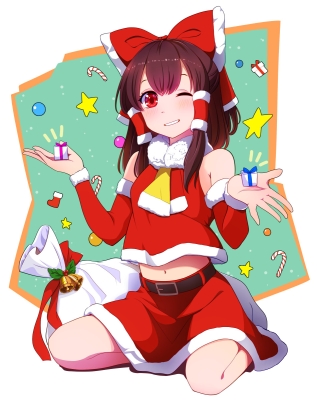 サンタ霊夢さん
