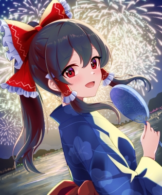 夏夜の微笑み